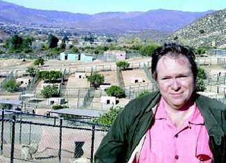 Leo Grillo at his animal shelter