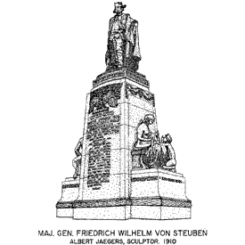 Von Steuben statue