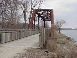 Bridge by Missouri River