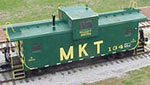 MKT railroad car